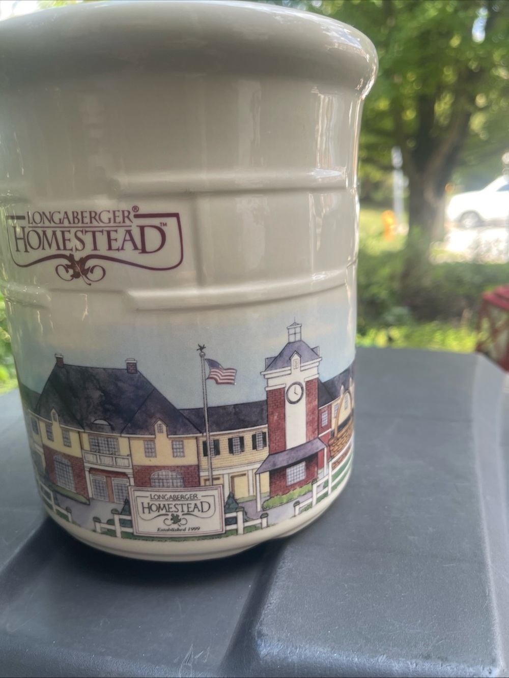 Longaberger Homestead 2 pint Crock